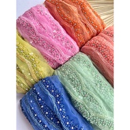 [ WARNA BARU ] BORDER/MINI LACE | 0.5M MIN ORDER 1M KLIK X2