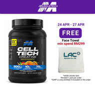 [Expiry Aug 2028] MuscleTech CellTech Creatine Tropical Citrus Punch 2.90lbs (1.32KG)
