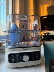 全新美的電蒸鍋，工廠直發，上蒸下煮，可火鍋