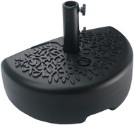 EHOME ร่มครึ่งวันกลางแจ้งพร้อมกลไกข้อเหวี่ยงสำหรับสวนหลังบ้านดาดฟ้าสวน outdoor sun umbrella garden