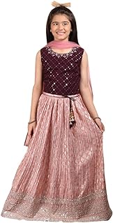 Indian kids Lehenga Choli Girls handwork Kids festive Dress 3034 K22