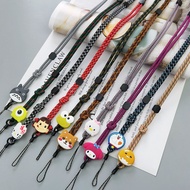 Cartoon Doraemon Totoro Melody Phone Strap Female Hanging Neck Lanyard/EZlink Card Holder Neck Lanyard Anti-lost