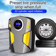 Car Compressor 12V Fast Inflatable Pump Car Digital Air Pump Motorcycle Bicycle Car Tyre Inflator Portable Electric Air Pump Air Compressors  Inflator