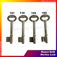 Fuda key Mortise Key For Door Lock Number (101 / 136 / 159 / 189)