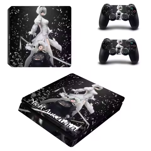NieR Automata PS4 Slim Skin Sticker Decal Cover Protector For Console and Controller Skins Vinyl