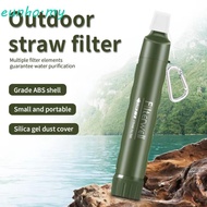 EUNHO Mini Water Filter Straw, Mini Purifier Purification Water Filter, Filter Straw Direct Drinking
