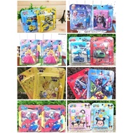 Sg Instock! Baby Shark Mini NoteBook Set / Birthday Gift Set / Princess / Mcqueen Pikachu Tsum Tsum Frozen Minion Marvel