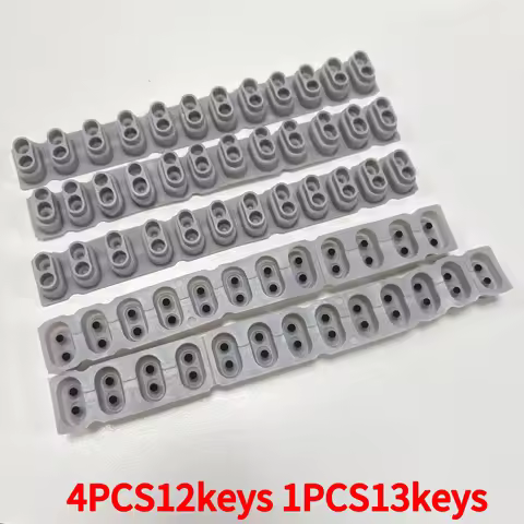 For Korg 5pcs Rubber Contact SET ( 4x12P 1x13P) Kross 61 & Kross2 61 PA600 PA500 PA1000 repair repla