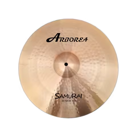 Arborea Cymbal, 20 inch 50 CM Ride, B8 Samurai Series, for Drummers