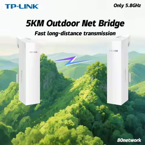 Tp-link 867M 5.8G MESH Wifi Access Point Top Cpe 5000m Router Wireless Outdoor Hospot Point To Point