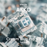 Akko Cream Blue Pro Tactile Mechanical Switch for Custom Mechanical Keyboards