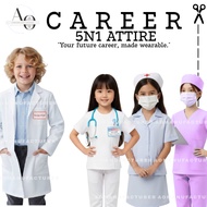 2026 AOMANUFACTURER - New Arrival Career Kids Costume Doctor/Nurse/Dentist Set Doctor Costume Kids