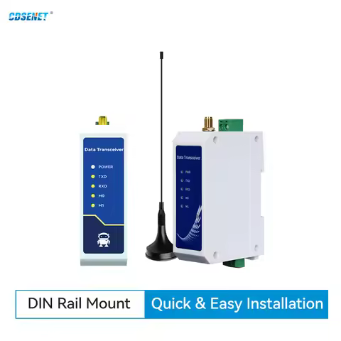 868MHz 915MHz SX1268 Lora Wireless Data Transmission Station CDSENET E95-DTU(900SL22-485) RS485 22db
