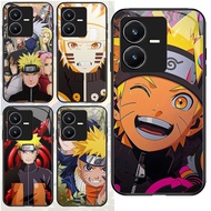 HD Glass Case for VIVO Y35 Y22S Y28 iQOO Z6 Y81i V19 Y55 Y67 Y66 Y75 Y81s V25 Y81 Y22 5G Z-51 Uzumak