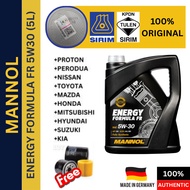MANNOL ENERGY FORMULA FR FORD RANJER T6 T7 T8 5L 5W30 7707 FULLY SYNTHETIC A5/B5 OEM O.E.M (FOC OIL 