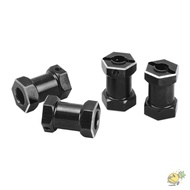 WXDX.TH 4Pcs/Set Hex Drive Adapter Set, 12mm Metal RC Wheel Hex Hub, Durable RC Cars Accessories Whe