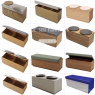 Style Casual Influencer Combination Cream Card Holder Solid Wood Dining Table Chair Coffee Shop Card