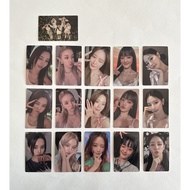 (G)i-dle G-idle  heat album officia photocard Miyeon Minnie Soyeon Yuqj Shuhua