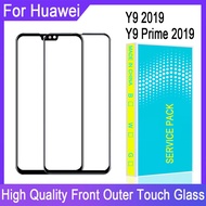 LCD Display Front Touch Panel Outer Huawei Y9 2019 /  Y9 Prime 2019 Front Panel Touch Glass Huawei P