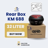 KMI 688 Rear Motorcycle Box| Motorcycle Storage box| Motorcycle Box