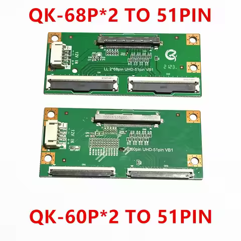 for LG 2 X 60pin UHD 51pin 2 X 68pin VB1 LCD screen adapter board