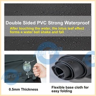 Trapal Waterproof Makapal Tlona Rain Truck Cover Tarpaulin Sunshade Net Outdoor Garden Tent Black ❈