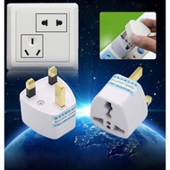 Antarabangsa 3 pin plug adapter 2 pin us EU China multi pin ke Malaysia 3 pin plug/socket/adapter