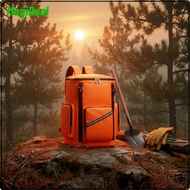 MagiDeal Multi-Pocket Emergency Backpack Padded Emergency Bag Structured Backpack with Reflective St