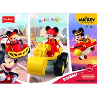 Sluban Bricks Mickey's Assembled Friction Vehicle Set 28Pcs M38-LS033 Boys' Building Blocks Toys