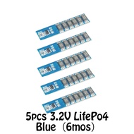 5PCS 1S 15A 3.7V Li-ion 3.2V LifePo4 6MOS BMS PCM Battery Protection Board PCM for 18650 Lithium Lio
