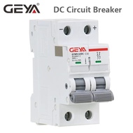 GEYA Din Rail DC MCB 6KA 2P 500V Mini Circuit Breaker DC 6A 10A 16A 20A 25A 32A 40A 50A 63A