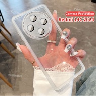 Redmi 14C 2024 Transparent Casing For Redmi 14C Redmi14C 14 C C14 4G 5G 2024 Phone Case Plating Tran