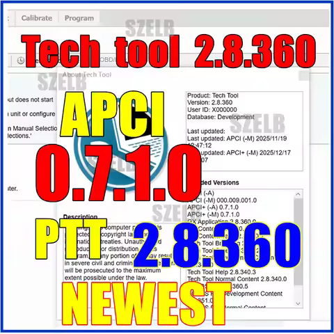 2026 PTT Premium Tech Tool 2.8.360 with APCI 0.7.1.0 +Developer Tool PROSIS 2025.09 + Impact 2024 +V
