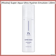 [Missha] Super Aqua Ultra Hyalron Emulsion 130ml / Korean Emulsion / Lightweight Moisturizer by Nell