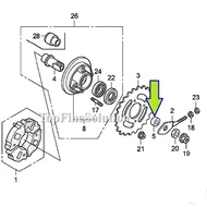 42304-GN5-760 Collar sprocket Hub EX5 HP/Dream model lama