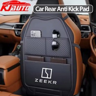 Zeekr Leather Car Seat Back Protector Kick Mat with Pocket Tablet Holder For Zeekr X 009 7X Zeekr 00