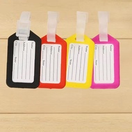 PassionGrip Thick PP Leather Luggage Travel Bag Tag for Men Women Colorful Design EasyIdentification