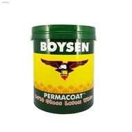 BOYSEN Permacoat Latex Paint 4L ( Flat White / Gloss Semi-Gloss White)