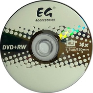 DVD Re-Writable (DVD+RW) DISC 4X 4.7GB 120MIN 1pc (Foc CD Sleeve)