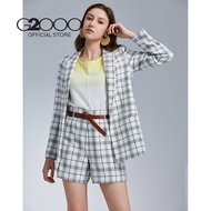 G2000 Women's Stand Alone Informal Blazer Light yellow 01210003