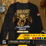 JULEHA T-Shirt, Indonesian Halal Slaughtering Trainer V.2 | Free Write Your Name | Long Sleeve | Cot