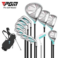 PGM Golf women Beginner large volume 9pcs 12pcs right handed golf club set with golf bag LTG051