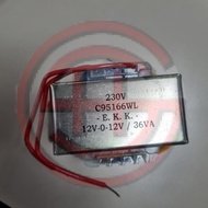 EKK 12-0-12V @36VA C95166WL TRANSFORMERS (DOUBLE OUTPUT)