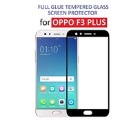 Oppo F3 plus full screen tempered glass