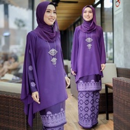 KURUNG MODEN QUEEN WITH CAPE l KURUNG QUEEN