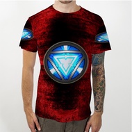 Iron Man T-shirt Polyester Jersey Material | Casual T-SHIRT Size SML XL XXL 3XL 4XL | PO 3 Days