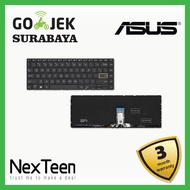 Asus K413 S413 M413 X421 S433 A413 A413EP A413J X413 Lamp Keyboard - Black - Silver
