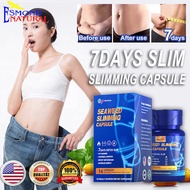 USA Seaweed Slimming Capsule 7 Days Slim 3-8KG Fat Burner Slimming Pills for Weight Loss Detox