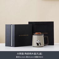 Cốc Trà Gốm Phong Cách Hoạt Hình Hình Gấu Trúc Haha Cốc Trà Riêng Biệt Cốc Nước Cá Nhân Cho Cặp Đôi