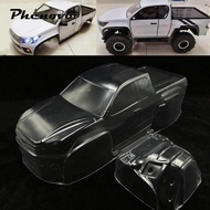 [Phenovo] Transparent 313mm Wheelbase RC Body Shell for 1:10 Model Pickup Truck Spare